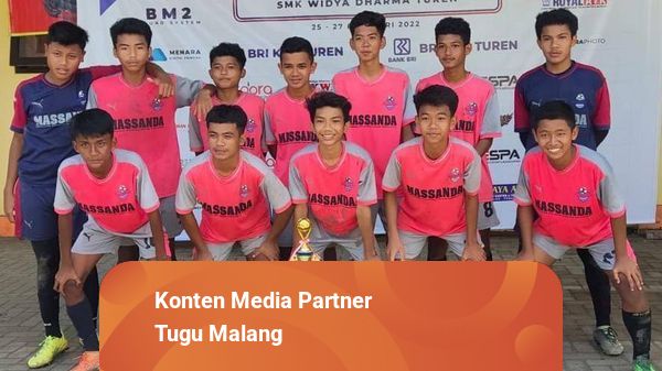 Dalam 1 Semester Tim Sepak Bola MTsn 2 Malang Juarai 5 Turnamen